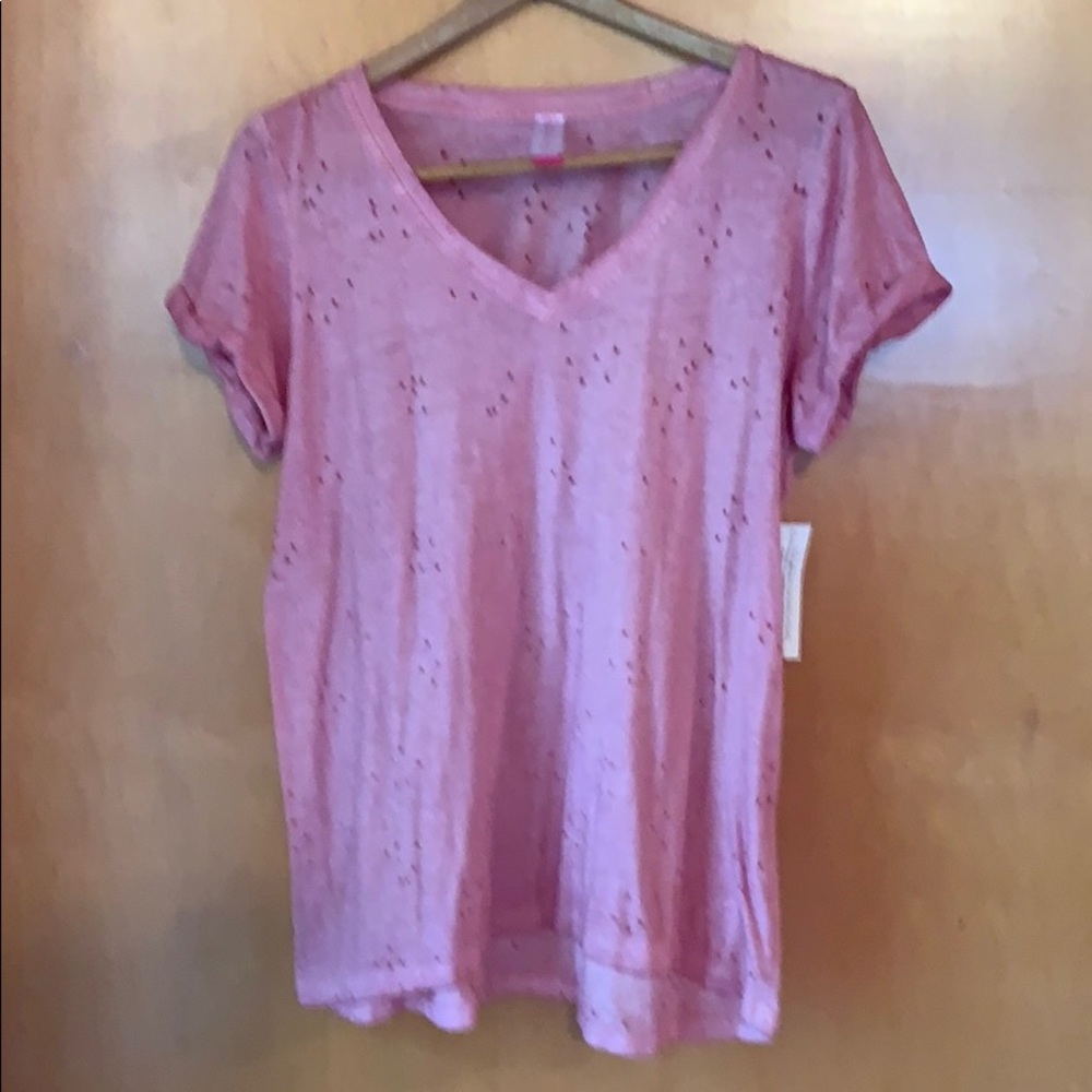 Rose pink top